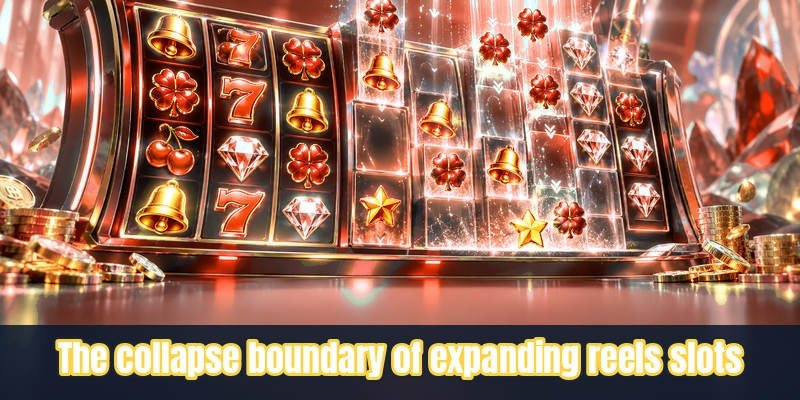The collapse boundary of expanding reels slots
