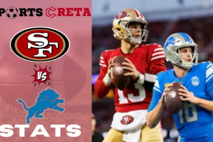 49ers vs Detroit Lions Match Player Stats