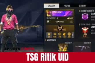 TSG Ritik UID