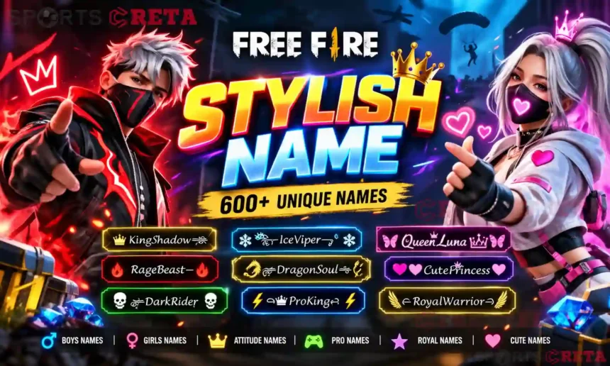 Free Fire Stylish Name
