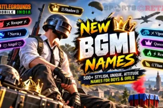 new BGMI names