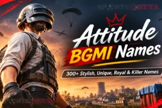 Attitude BGMI Names