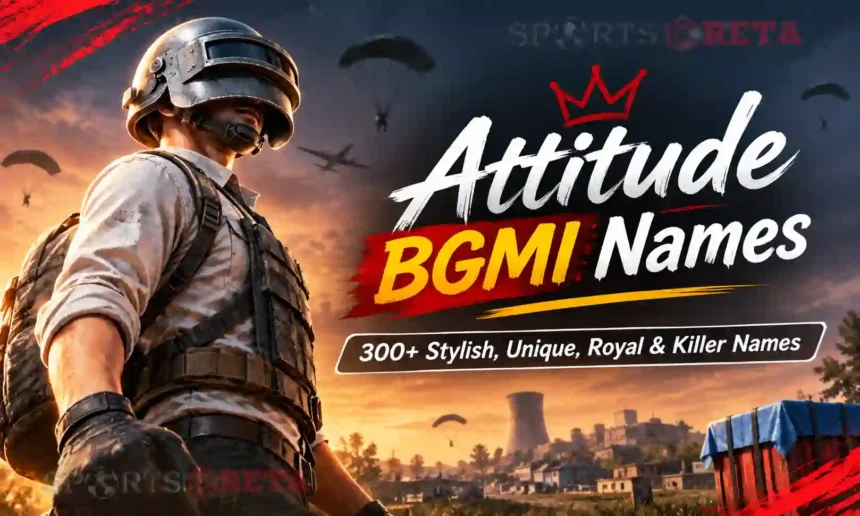 Attitude BGMI Names