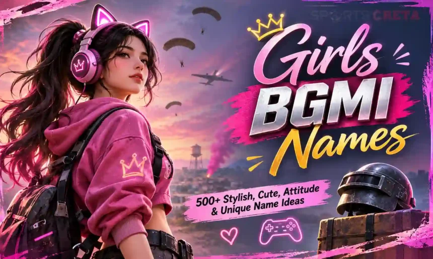 girls BGMI names